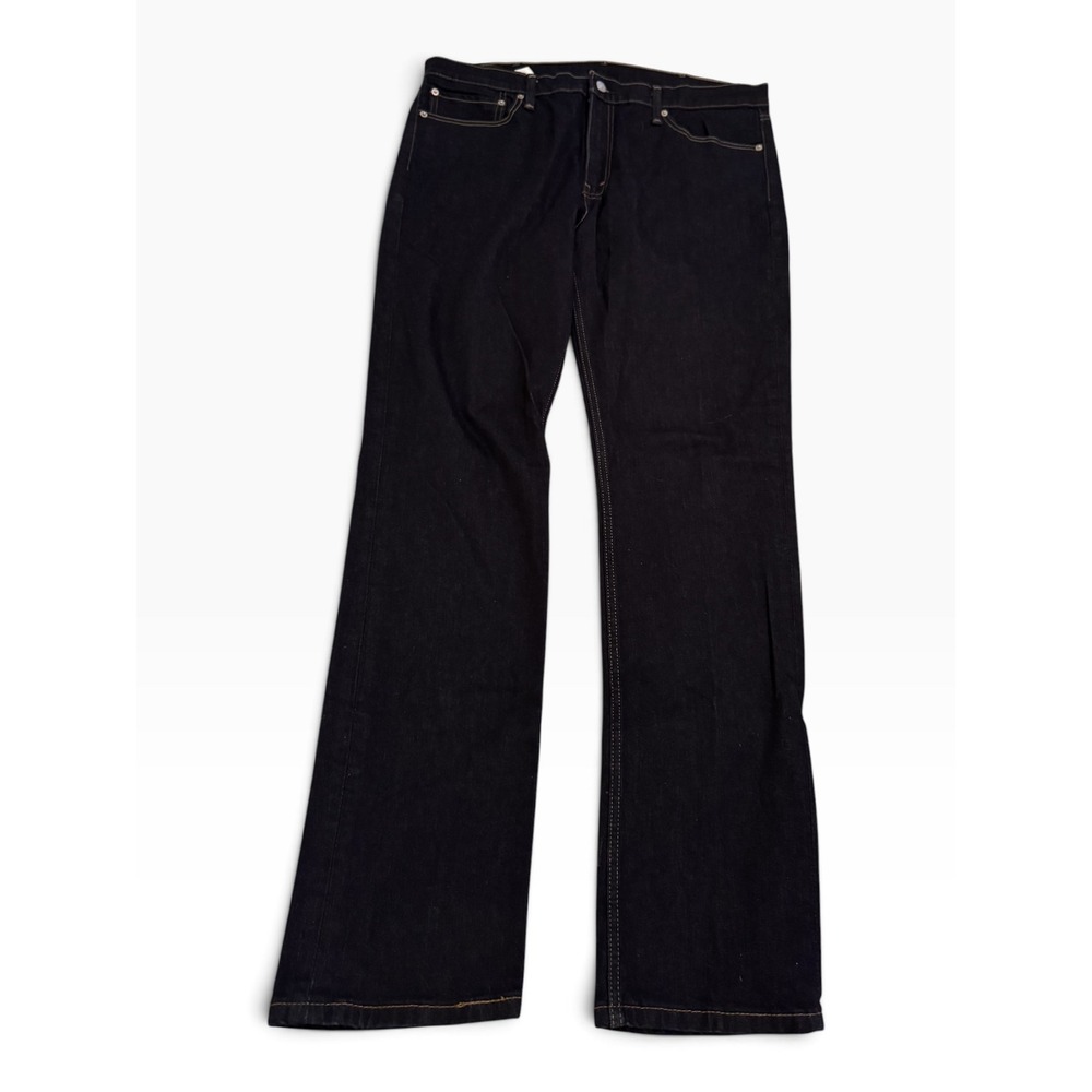 Levis 511 Slim Fit Jeans Mens 38x34 Dark Wash Indigo Denim Pants 04511-2347